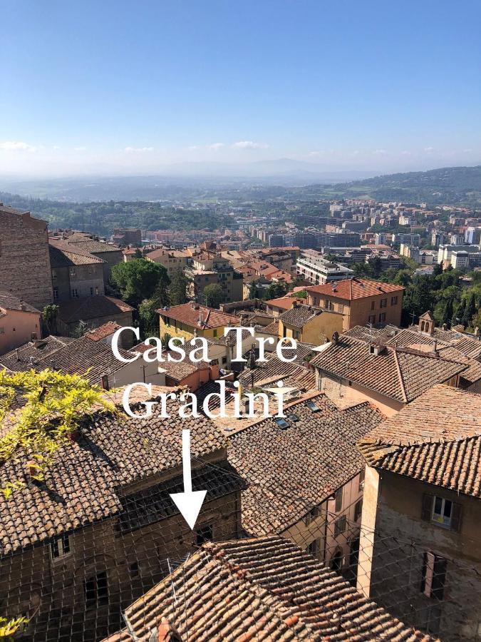 شقة Casa Tre Gradini بيرودجا المظهر الخارجي الصورة